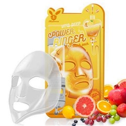 Листовая маска для лица с витаминным комплексом Elizavecca Vita Deep Power Ringer Mask Pacк , 23 мл