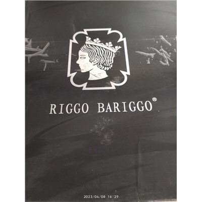 сапоги высокие лакированные черные Riggo Barriggo