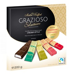 Шоколадные батончики Maitre Truffout Grazioso Selection Creamy Style 200 гр