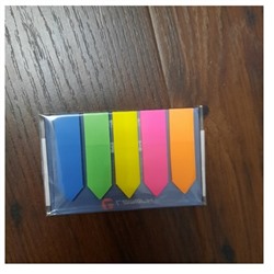 Закладки пластиковые цветные (МГ)