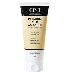 Несмываемая сыворотка для волос с протеинами шелка ESTHETIC HOUSE CP-1 Premium Silk Ampoule, 150ml