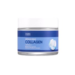 Разглаживающий ампульный крем с коллагеном TenZero Wrinkle Collagen Ampoule Cream 2Х, 70гр