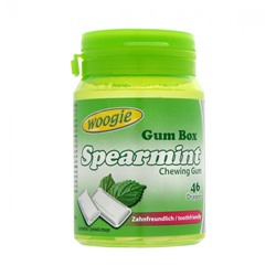 Жевательная резинка Woogie Spearmint со вкусом мяты без сахара 64 гр