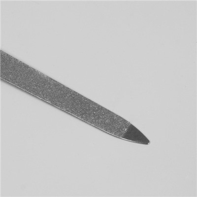 Пилка-триммер металлическая для ногтей, с защитным колпачком, 14 см, цвет МИКС