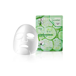 Увлажняющая тканевая маска для лица с экстрактом огурца 3W Clinic Fresh Cucumber Mask Sheet, 30 гр