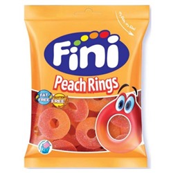 Мармелад жевательный Fini Peach Rings (персиковые кольца) 100 гр
