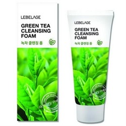 Пенка для умывания с экстрактом зеленого чая LebelАge Green Tea Cleansing Foam, 100мл