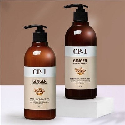 Шампунь с экстрактом имбиря и меда Esthetic House CP-1 Ginger Purifying Shampoo, 500ml