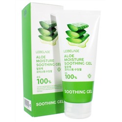 Увлажняющий гель для лица и тела с алоэ LebelАge Aloe Moisture 100%Soothing Gel, 100мл