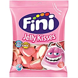 Мармелад Fini Kisses клубника со сливками в сахаре 100 гр