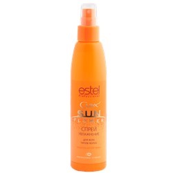 CUS200/ST3 Спрей CUREX SUN FLOWER для волос - увлажнение, защита от UV-лучей, 200 мл