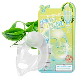 Успокаивающая тканевая маска для проблемной кожи Elizavecca Tea Tree Deep Power Ringer Mask Pack, 23 мл