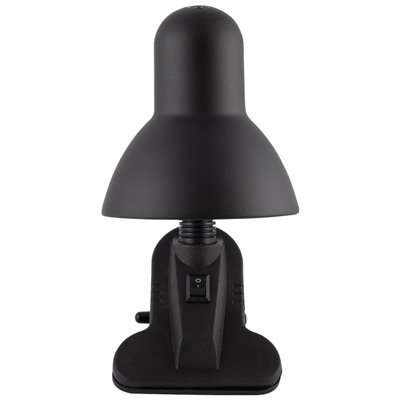 Лампа электрическая настольная прищепка ENERGY EN-DL24С, черная