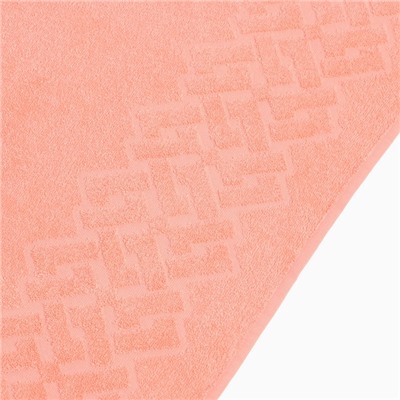 Полотенце махровое Baldric 30Х60см, цвет персиковый, 360г/м2, 100% хлопок