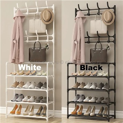 Стеллаж для одежды и обуви Clothes Rack White BK-10 (BJ)