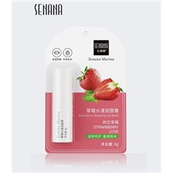 Бальзам для губ Senana Strawberry Love 4g с экстрактом клубники