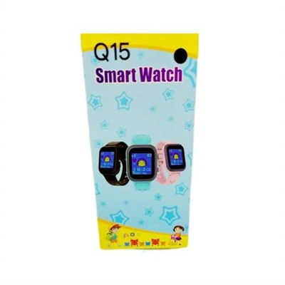 Детские водонепроницаемые Смарт-часы Q15 с сенсорным экраном оптом