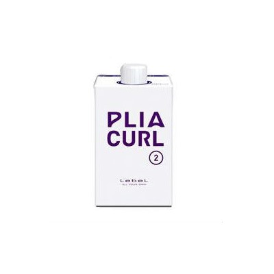 Lebel plia curl 2 лосьон для химической завивки волос средней жесткости шаг 2 400мл