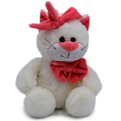 Мягкая игрушка Кошка Глория 24/35 см с бежевым сердцем 0800823-61 в Самаре
