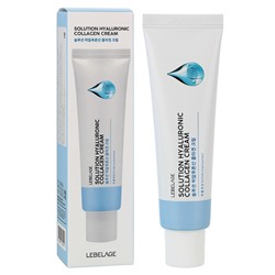 Крем LEBELAGE SOLUTION HYALURONIC COLLAGEN CREAM