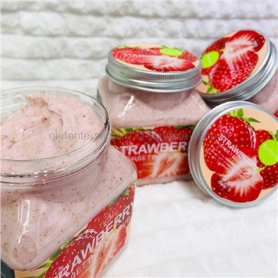 Скраб для тела Wokali Strawberry Sherbet Body Scrub (125)