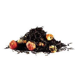 Чай Gutenberg чёрный ароматизированный "Земляничный десерт" Premium