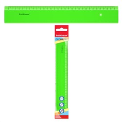 Линейка Neon, 30см, зеленая