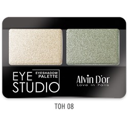 Alvin D`or AES-14 Тени для век  двойные EYE STUDIO  тон 08  5г