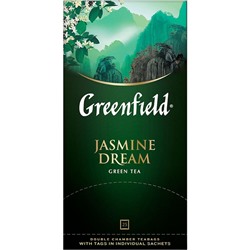 Чай Greenfield Jasmin Dream зеленый фольгир.25пак/уп 0373-15