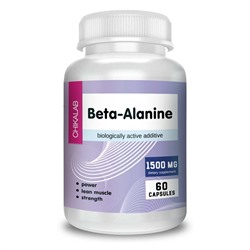 Витамины и минералы - Бета-Aланин, 60 кап.