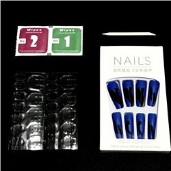 NAILS, Накладные ногти с клеевыми стиками 24 шт №05
