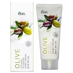 Интенсивный крем для рук с оливой Ekel Olive Natural Intensive Hand Cream, 100мл