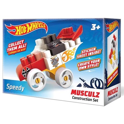 Конструктор Bauer 709 hot wheels серия musculz Speedy в Самаре