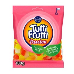 Конфеты цитрусовые Fazer Tutti Frutti Passion 180 гр