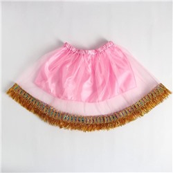 Карнавальная юбка «Бабочка», цвет розовый