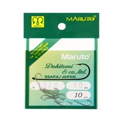 Крючки Maruto 1246, цвет Ni, № 10, 10 шт.