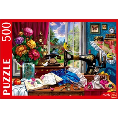 Puzzle  500 элементов "Винтажный натюрморт" (Ф500-0747)