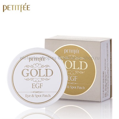 Гидрогелевые патчи для глаз Gold & EGF Eye & Spot, PETITFEE, ОРИГИНАЛ