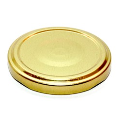 Крышка для банок твист д=58 золотая  ("Твист" 58 золотая (1шт.)