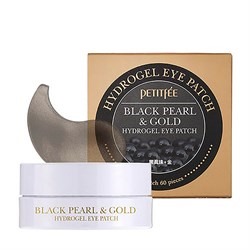 Гидрогелевые патчи для глаз Petitfee Black Pearl & Gold Hydrogel Eye Patch 60 шт
