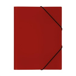 Папка на резинке "СТАММ" красная ММ-32191