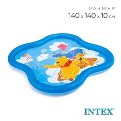 Бассейн надувной «Винни Пух», 140 х 140 х 10 см, от 1-3 лет, 58433NP INTEX