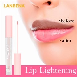 Сыворотка-бальзам для губ Lanbena Lip Lightening Serum  уменьшение пигментации