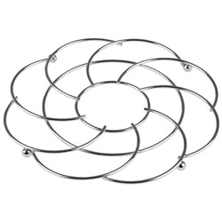 Подставка под горячее CARNALE, диам. 21 см (хром.металл)