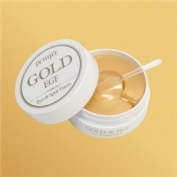 Патчи для глаз Petitfee Gold EGF Eye & Spot Patch, 60+30шт