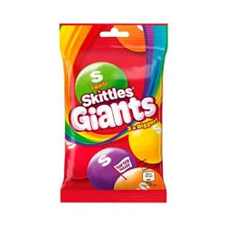 Драже Skittles Giants Fruit Sweet Bag 116гр