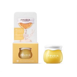 Крем-смузи для лица с цитрусом, придающий сияние Frudia Citrus Brightening Cream, мини-версия, 10ml