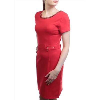 1603 RED Платье женское (90% хлопок, 10% полиэстер)