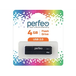 Флеш-диск Perfeo USB 64GB C01G2 Black PF-C01G2B064