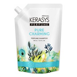 KeraSys Шампунь для волос парфюмированный Шарм (запаска) / Perfume Shampoo Pure & Charming, 500 мл